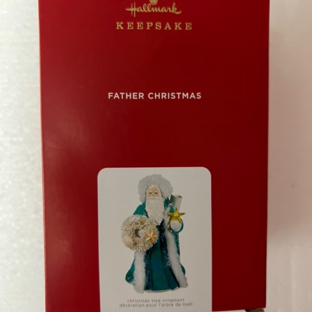 Hallmark Keepsake 2021 Father Christmas, 18th in Series, NIB
